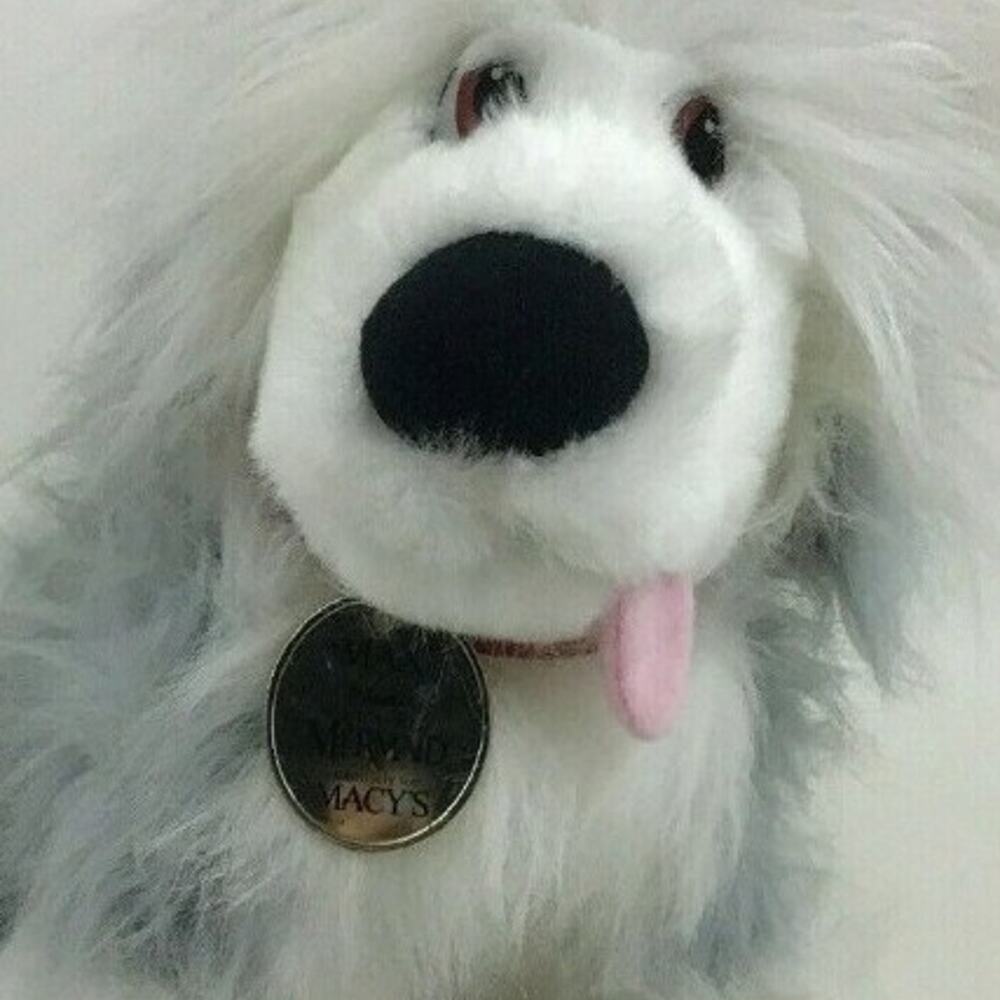 Disney Little Mermaid Max Plush Toy Stuffed Animal Dog Macy Promotional Rare 14"